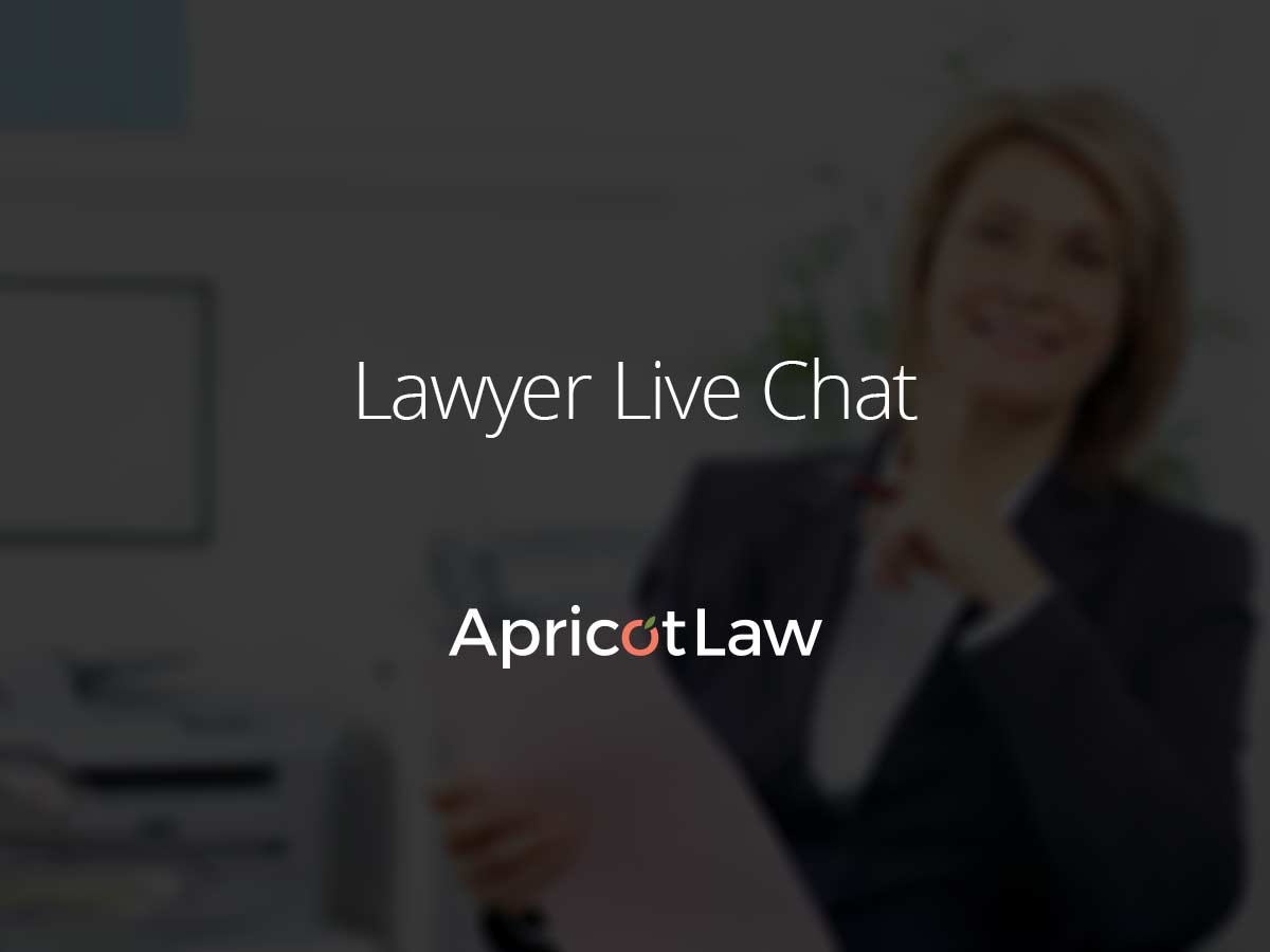 Lawyer Live Chat ApricotLaw